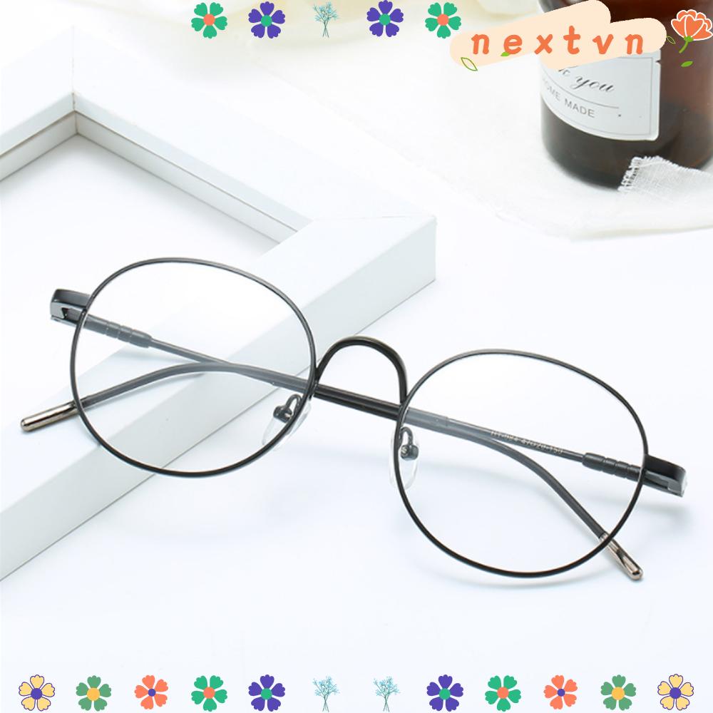 Mắt kính gọng tròn bằng kim loại nhiều màu tùy chọn