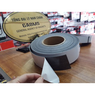 Nam châm băng dính KT 50x1.5x10.000mm(Rộng 5cm, dài 10 mét)