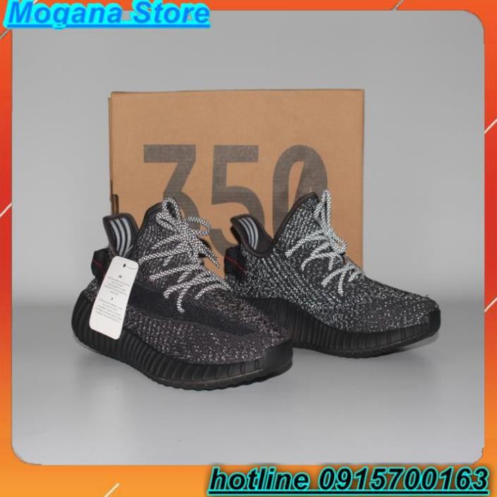 [FREE SHIP - XẢ KHO] 🔥Giày thể thao sneaker🔥 Yeezy Boost 350 V2 "Black Static"🔥 dành cho cả nam và nữ đi đẹp