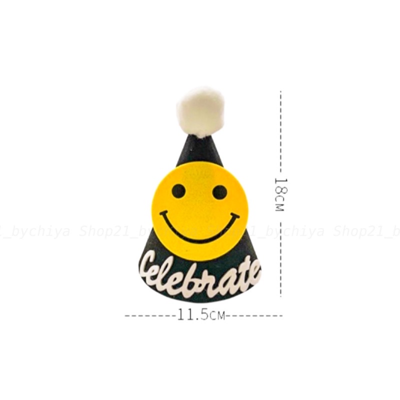 Mũ Sinh Nhật Thiết Kế Phong Cách Hàn Quốc Dễ Thương Dành Cho Trẻ Nhỏ