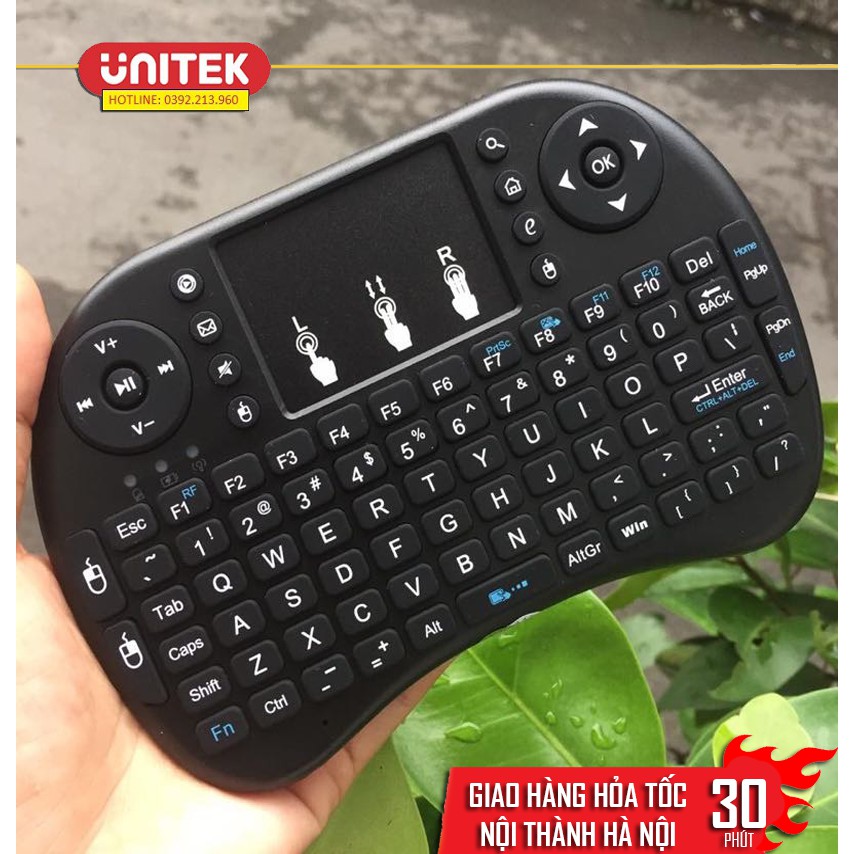 Bàn Phím Không Dây Mini Keyboard i8