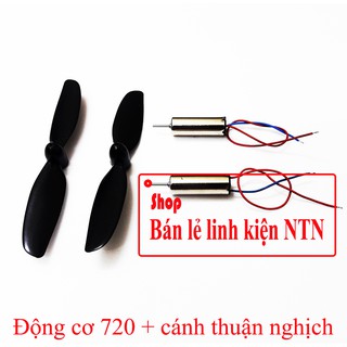 Cặp động cơ 720 kèm cánh thuận nghịch