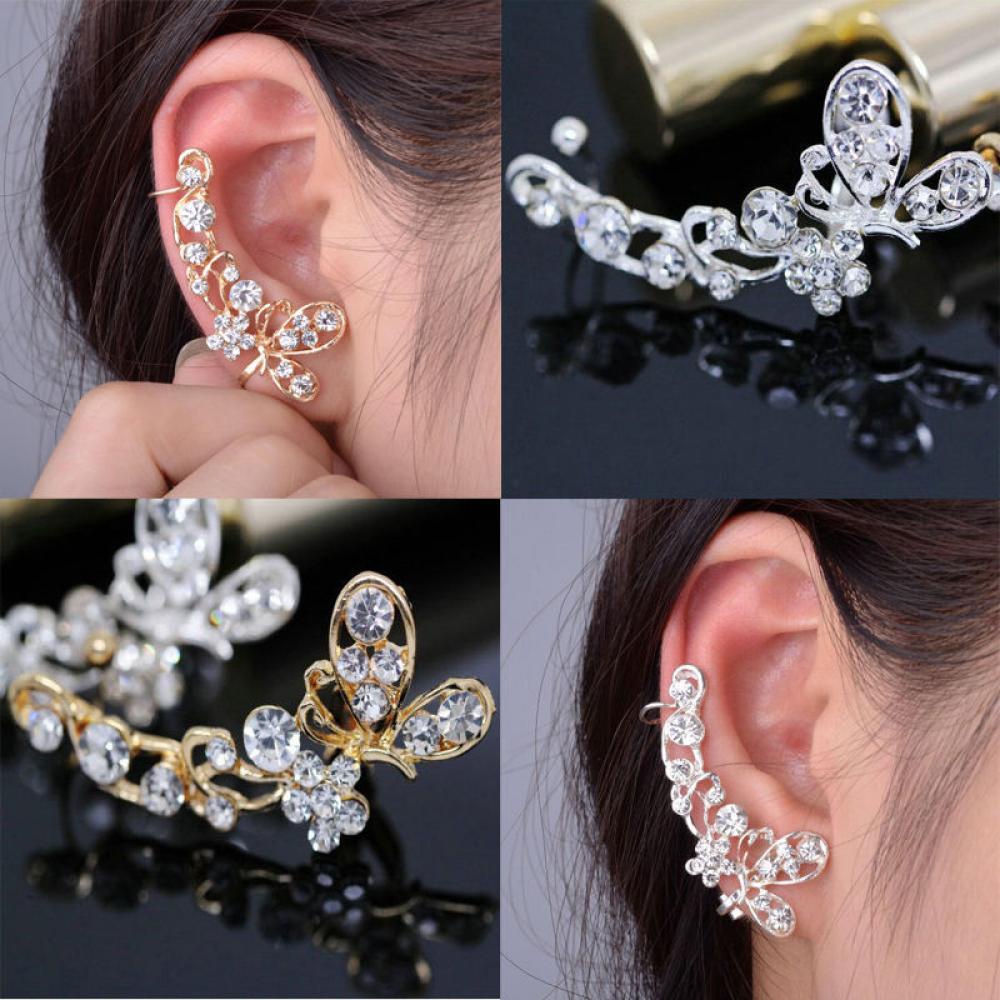 Bsuns 1PC Bông Tai Đinh Tán|Khăn Quấn Em Bé Chất Lượng Cao Tiện Lợi Dễ Sử Dụng|Kẹp Cố Định Đồ Điện Tử Tiện Dụng