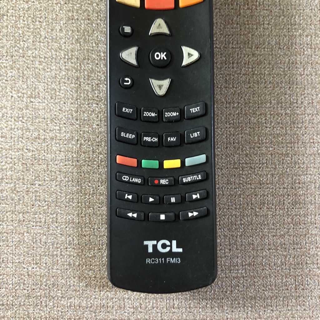 Điều khiển tcl RC311 FMI13 - remote tivi LCD Smart TCL dễ sử dụng - tặng kèm pin và bảo hành 3 tháng