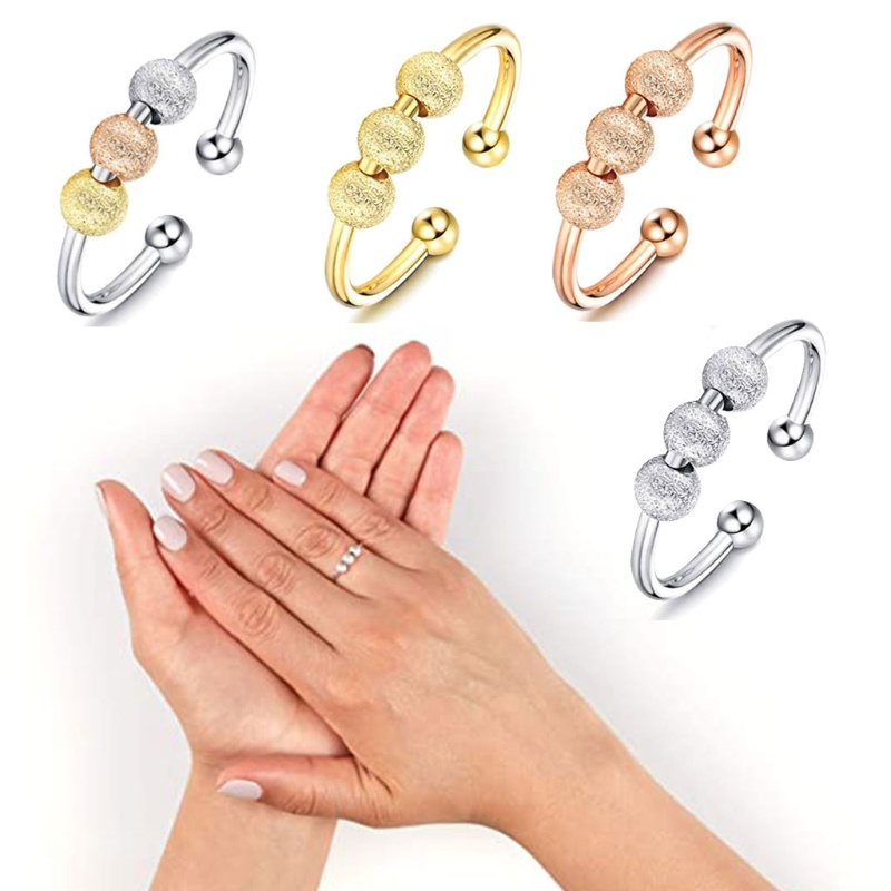 Nhẫn Hở Xoay Được Giúp Giảm Căng Thẳng