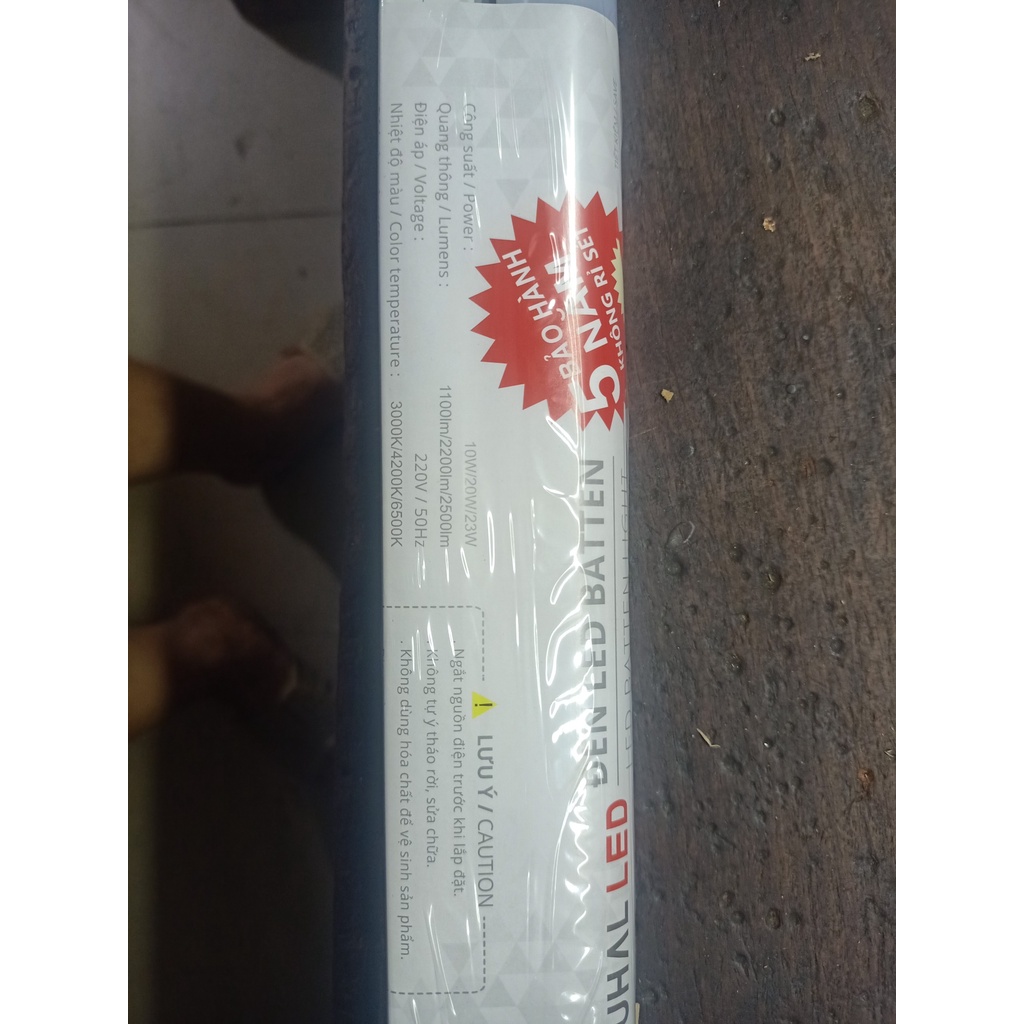 BỘ ĐÈN LED DUHAL 0.6M - 10W (MÁNG ĐÈN VÀ BÓNG ĐÈN LED)