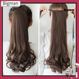 Phần Tóc Giả Làm Dày Kiểu Cột Đuôi Ngựa Dài 38 / 48 / 58cm