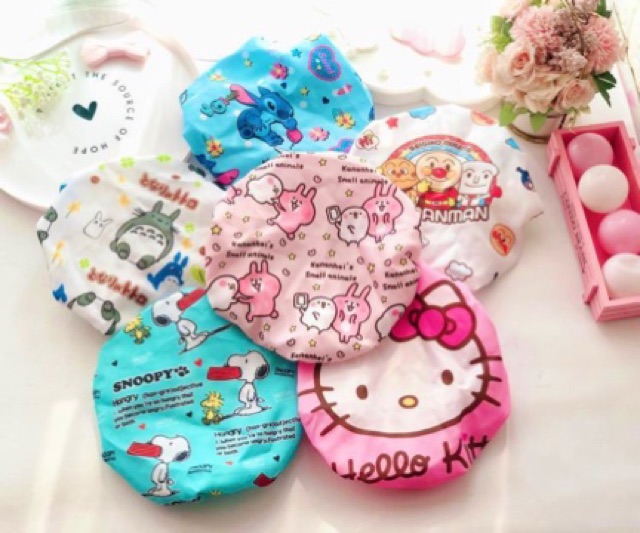 BỌC TRÙM TÓC HELLO KITTY & DORAEMON