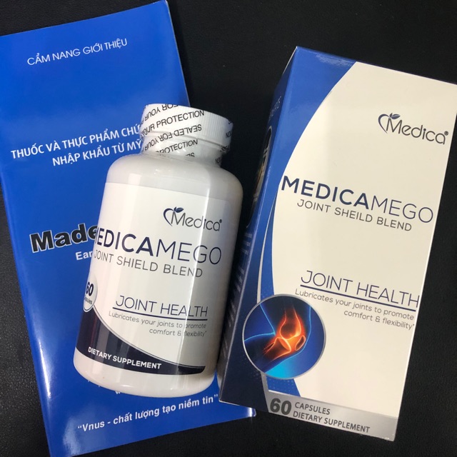 Medica Mego - Viên uống hỗ trợ giảm đau xương khớp, ngừa loãng xương