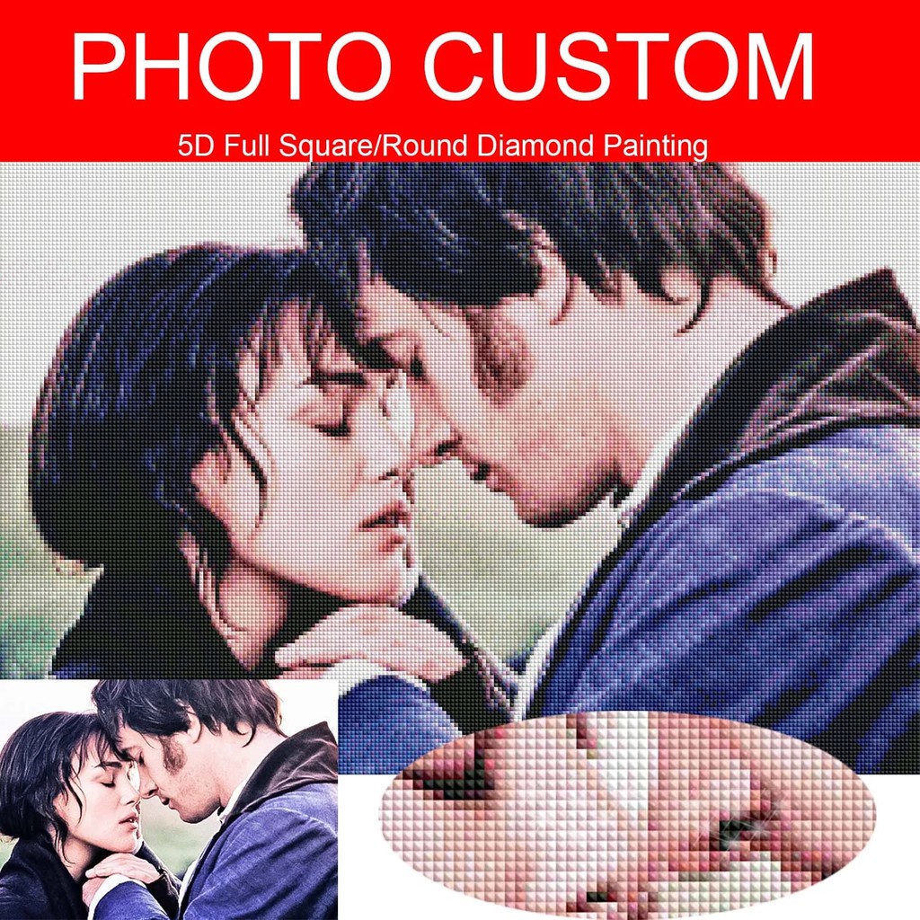 Bộ Tranh Đính Đá 5D Tự Làm 30x40cm Hình Chúa Jesus Trang Trí Nhà Cửa