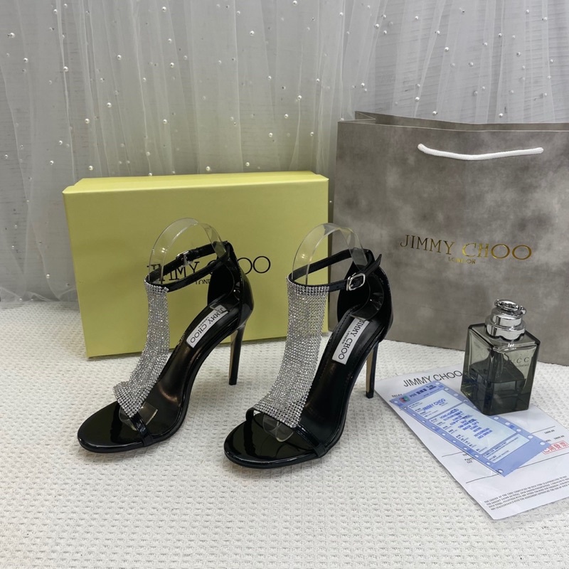 Sandal cao gót đá cao cấp