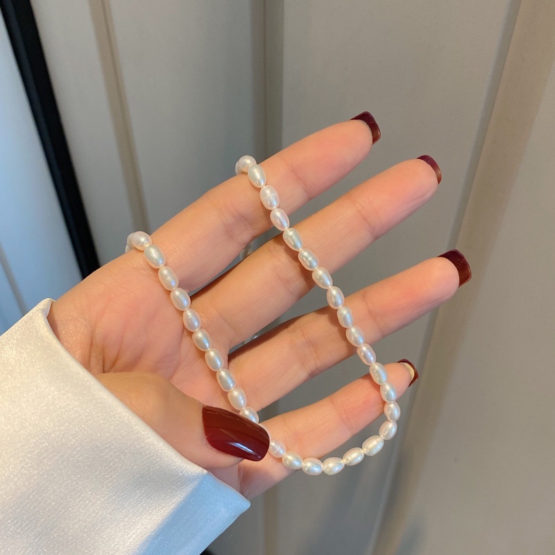 Vòng Cổ choker Đính Ngọc Trai Thời Trang Dành Cho Nữ