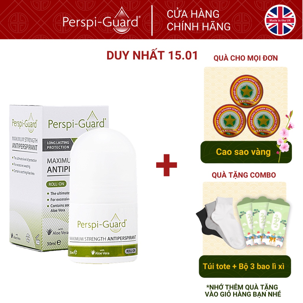 Lăn ngăn mồ hôi hiệu quả tối đa Perspi-Guard Maximum Strength Antiperspirant Roll On 30ml