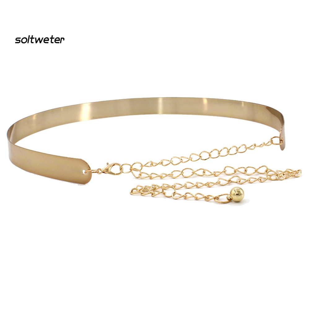 Thắt Lưng Kim Loại Thiết Kế Thời Trang Cho Nữ