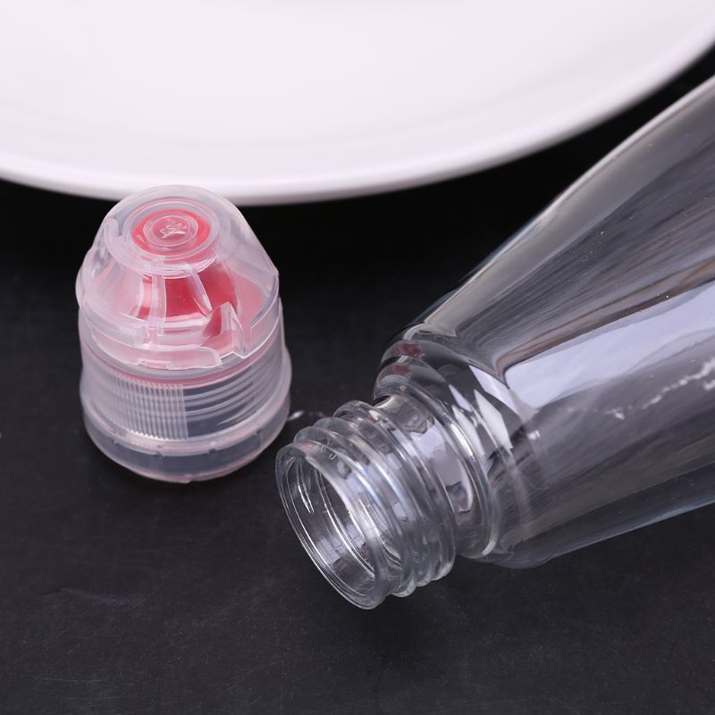 ✿ Honey Squezzable Bottle with Protective Lid 400g Honey Capacity   Sized Reusable for Home Kitchen Seasoning Organizati