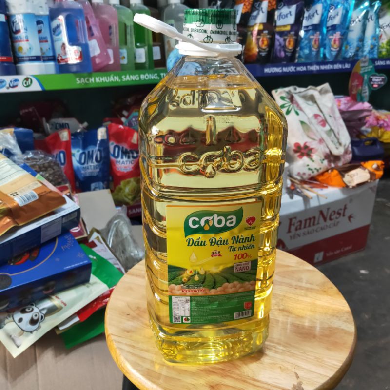 Dầu đậu nành 5lít Coba 100% | BigBuy360 - bigbuy360.vn