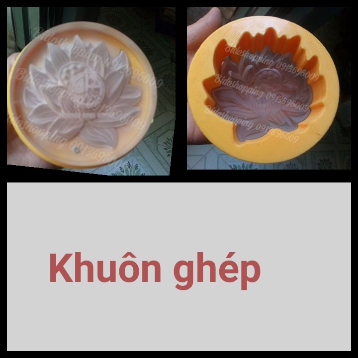 Album Khuôn trung thu Đà Nẵng 2019 SEN/TRÀ/HƯỚNG DƯƠNG/MẪU ĐƠN size 150g