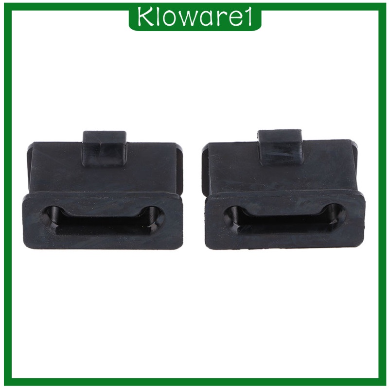 [KLOWARE1] 2PCS Muffler Mount Black Custom for Harley Drag Specialties | BigBuy360 - bigbuy360.vn