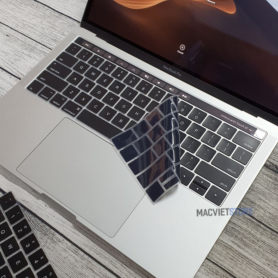 Miếng Phủ Bàn Phím Macbook Màu Đen Silicone (Full Model) | WebRaoVat - webraovat.net.vn