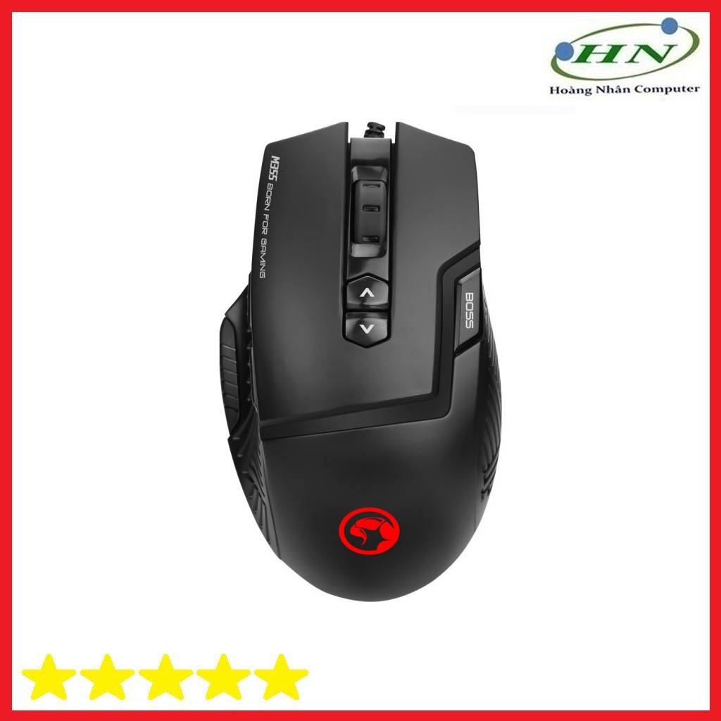 CHUỘT CẢM BIẾN QUANG-Mouse Marvo M355 đen Led