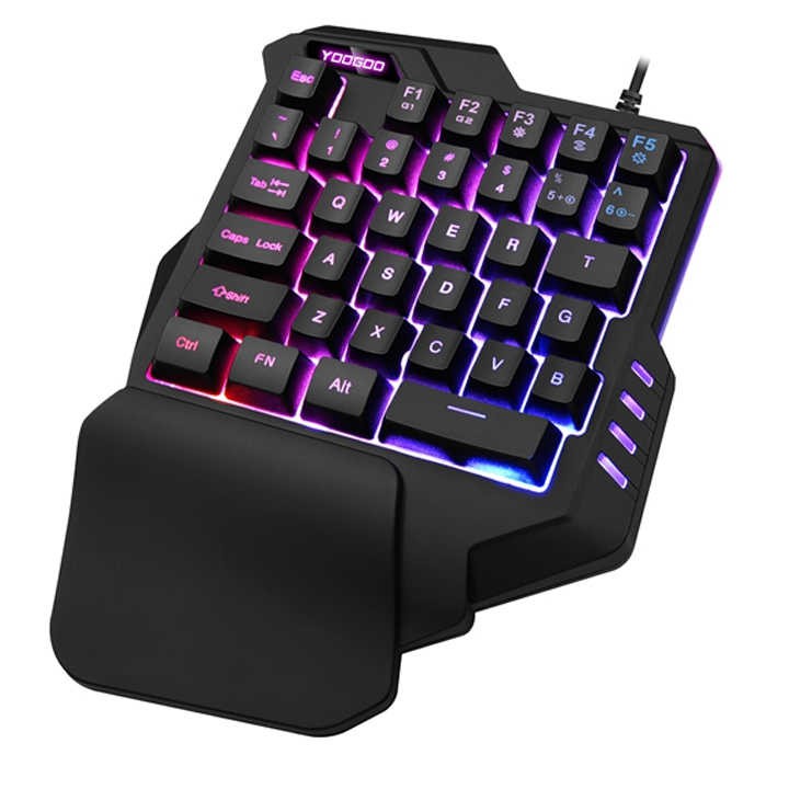 Bàn phím giả cơ K15 chơi game Pubg Mobile, Rules of Survival, Free Fire trên điện thoại, máy tính bảng, Laptop