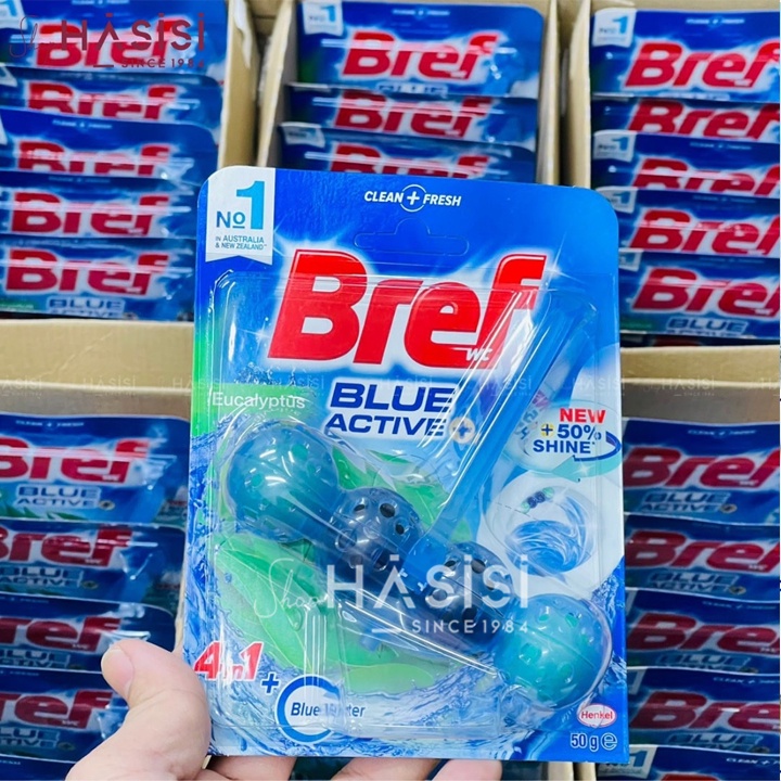 Viên Thả Bồn Cầu - BREF 50g x 4 Viên (Shop Giao Màu Ngẫu Nhiên)