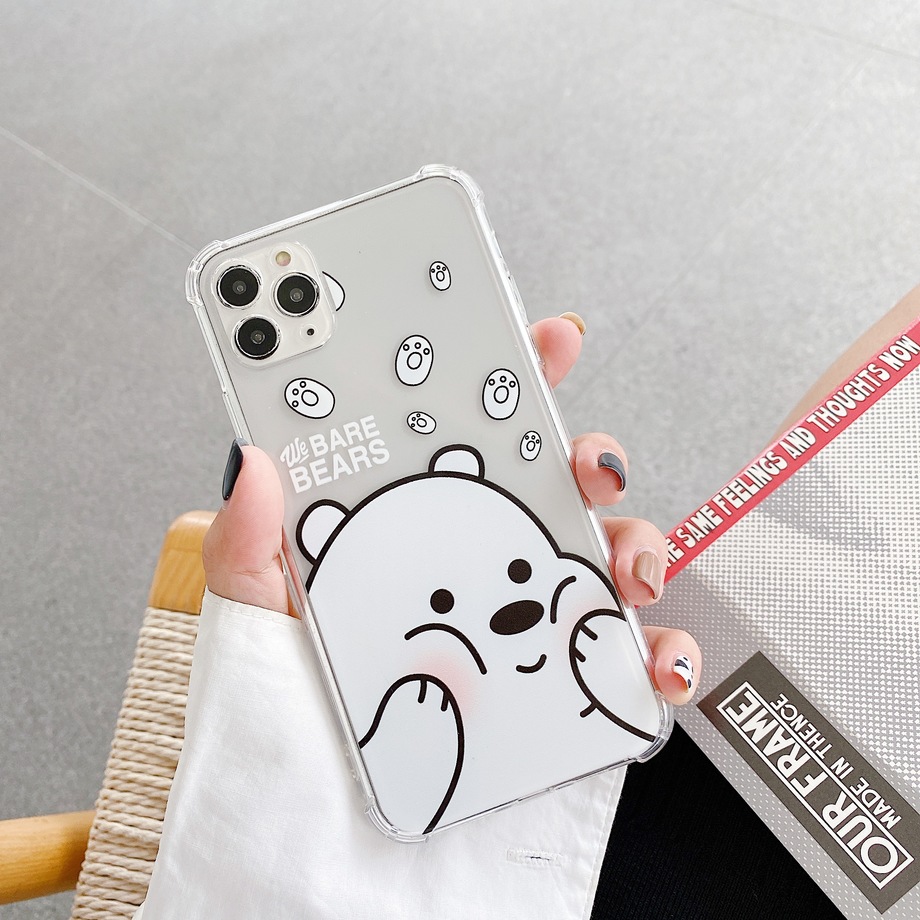 Iphone 12 11 Pro Xs Max Xr X 8 7 6 6s Plus Se 2020 Ốp Điện Thoại Bằng Silicon Mềm Chống Rơi In Hình Gấu Trúc Đáng Yêu Cho | BigBuy360 - bigbuy360.vn