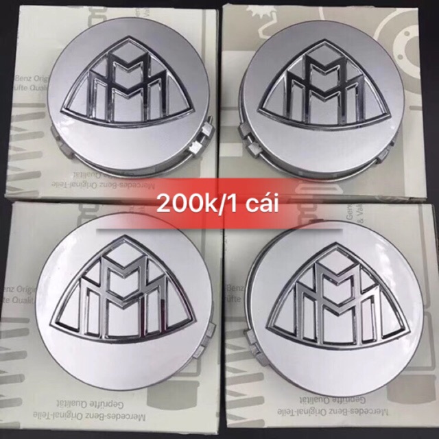 Logo Maybach mâm xe -S400 ,S500 , S550 Ốp la zăng maybach -logo bánh xe maybach - Ốp mâm maybach