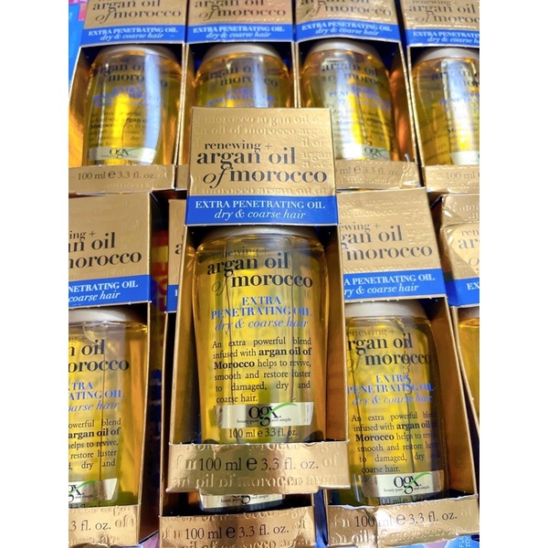 Tinh Dầu dưỡng tóc OGX Renewing Argan Oil of Morocco ... Dầu dưỡng tóc OGX Renewing Argan Oil Hàng M