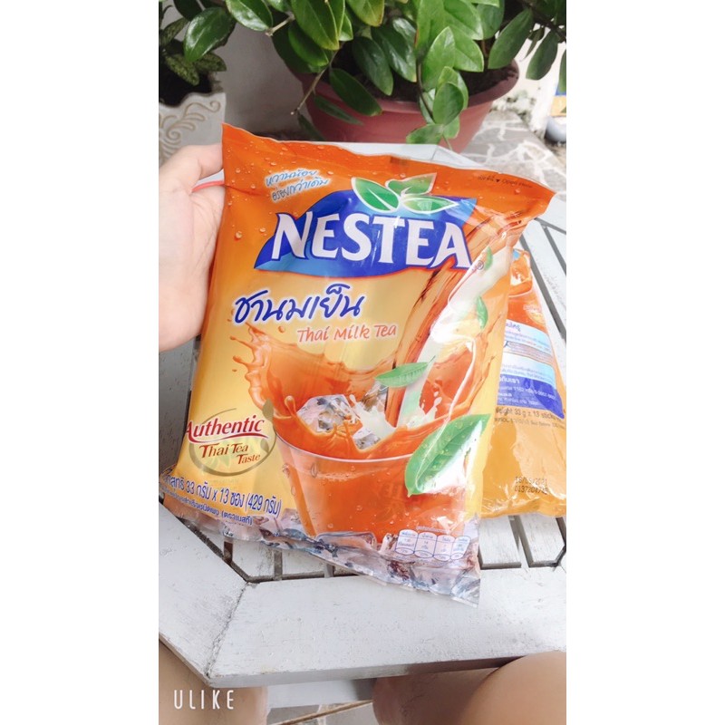 Trà sữa Nestea Thái Lan ( bịch 13 gói tương đương pha được 13 ly)