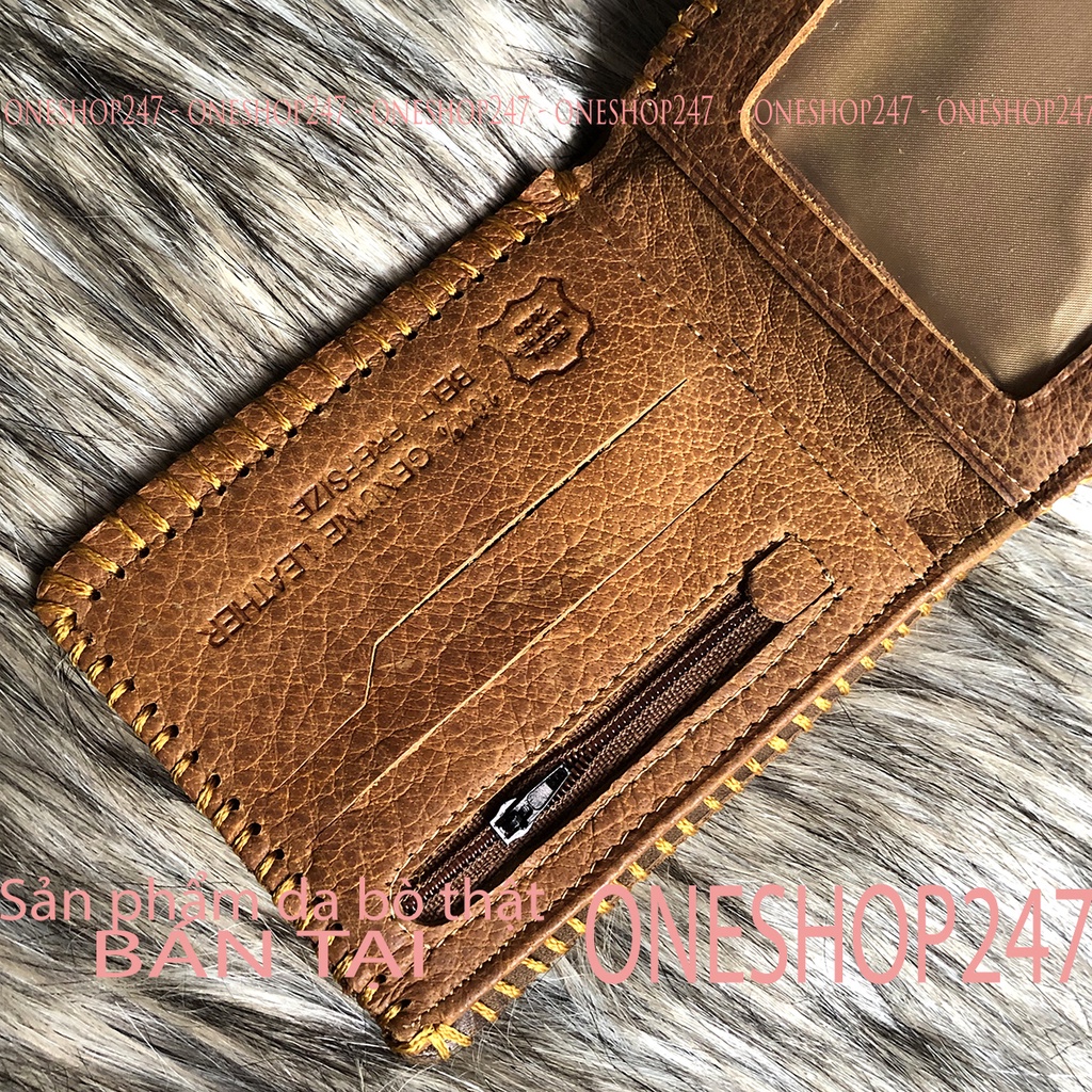 Bóp nam, ví nam, ví da bò thật 100%, chuẩn đẹp xịn xò A172V