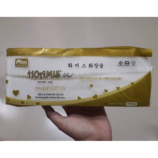 Bông tẩy trang Hoamis 100 miếng