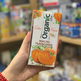 Dầu bí đỏ organic 100ml date 2021