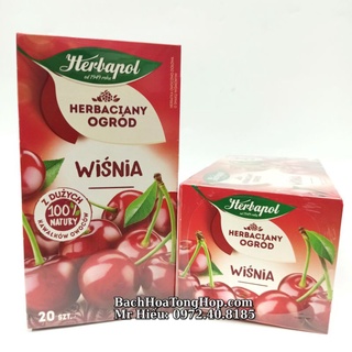 [Hỏa Tốc] Trà Herbapol vị Cherry hộp 54gram