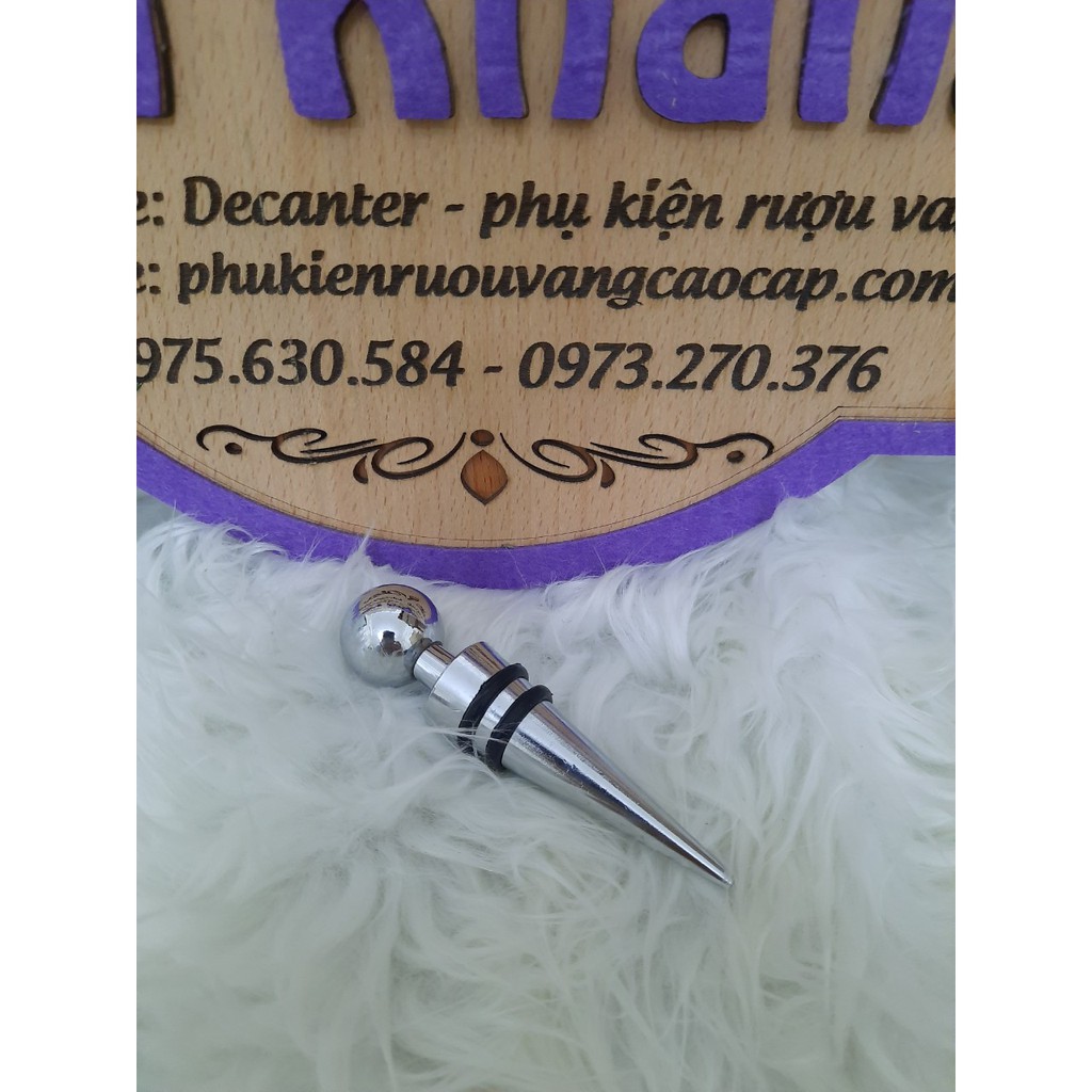 Nút đậy chai rượu vang inox