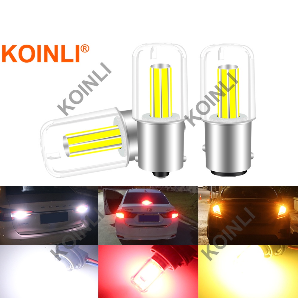 Bóng đèn LED phanh xe hơi 1156 BA15S BAU15S 1157 BAY15D T20 7443 P21W P21 5W PY21 6W