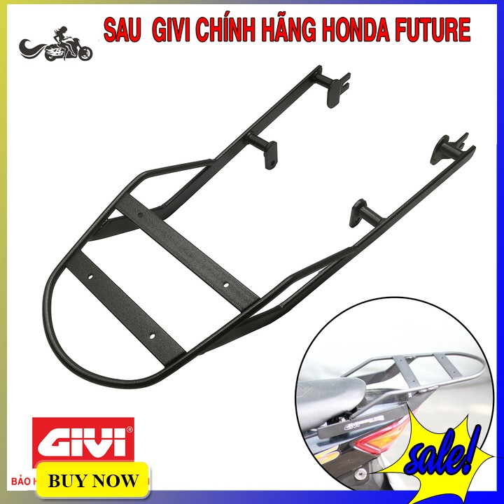 Baga sau Givi gắn xe máy Future, Wave - Phân phối chính hãng