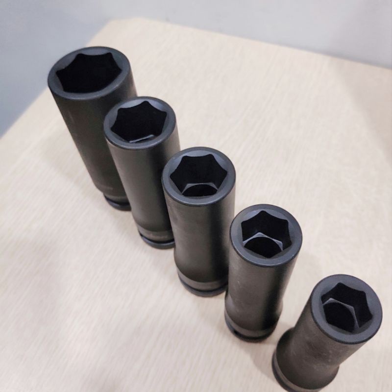 Đầu khẩu đen 1/2 Koken Nhật 14300M, Tuýp đen dùng cho máy vặn bulong - Made in Japan