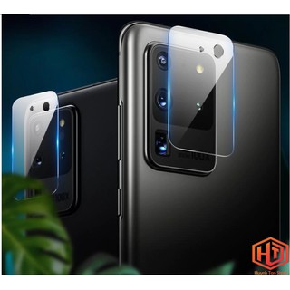Kính cường lực Camera Samsung S21 Ultra, S20 Ultra trong suốt vát 2,5D