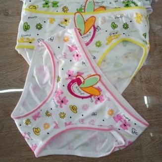 Quần chip tam giác cotton hình gấu cho bé