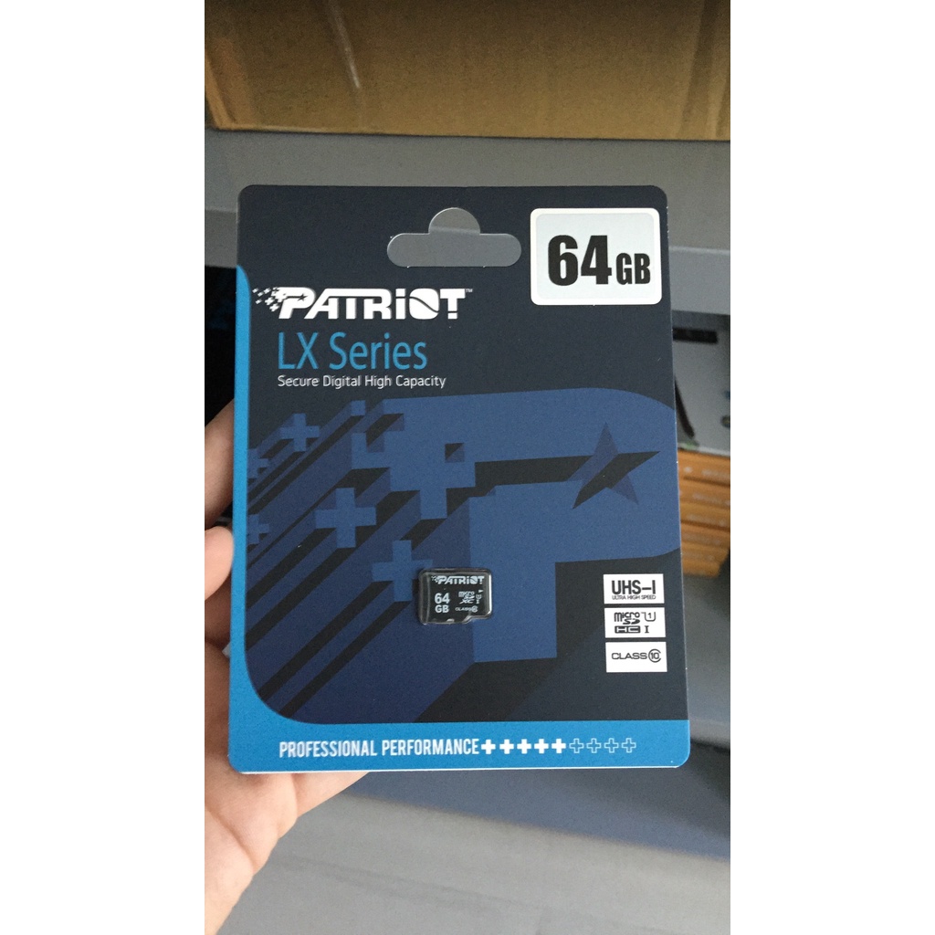 Thẻ nhớ Micro SDXC Patriot Cao cấp 128Gb 64Gb 32Gb Chính hãng Mai Hoàng Phân Phối, Bảo Hành 3 Năm, 1 Đổi 1