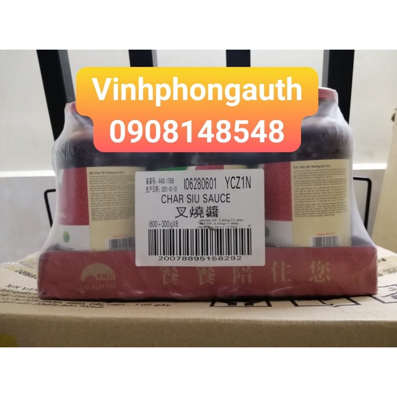 Sốt ướp đồ nướng 900gr Lee Kum Kee