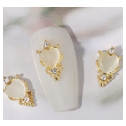 charm chuông trang trí nail