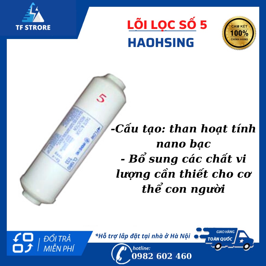 Lõi Lọc Nước HAOHSING Số 7 - Tạo Khoáng Chất Cân Bằng Độ pH Tạo Nước Kiềm Tính