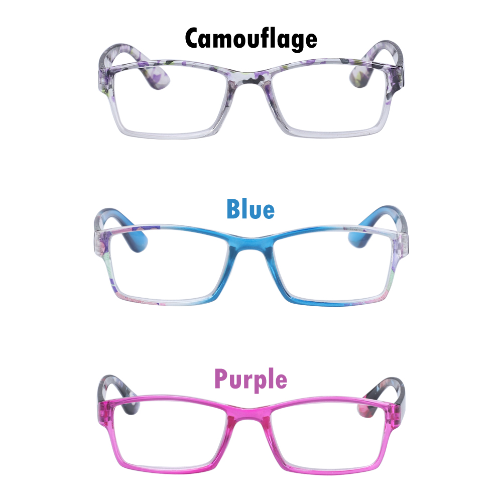 Kính Đọc Sách Thời Trang Nhiều Màu + 1.00 ~ + 4.0