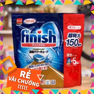 Viên rửa bát Finish Nhật Bản túi 150 viên