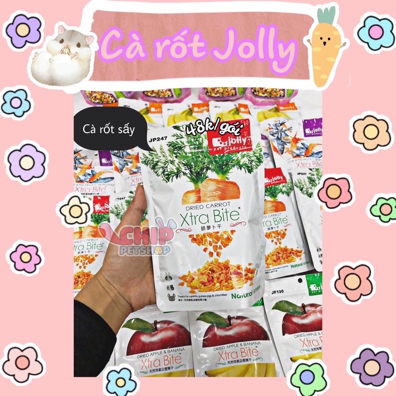 Cà rốt sấy Jolly &lt;Chính hãng&gt;