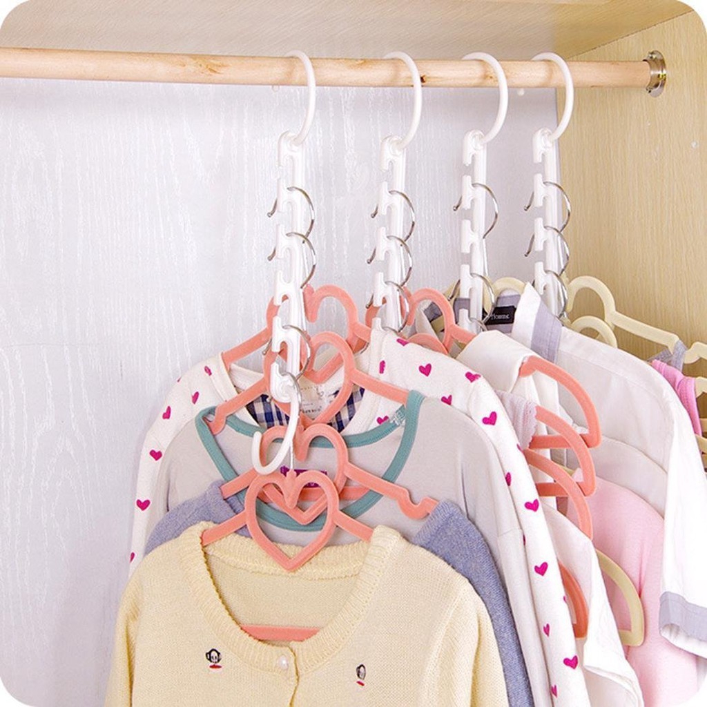 Thanh treo móc quần áo siêu mỏng tiết kiệm không gian tiện lợi