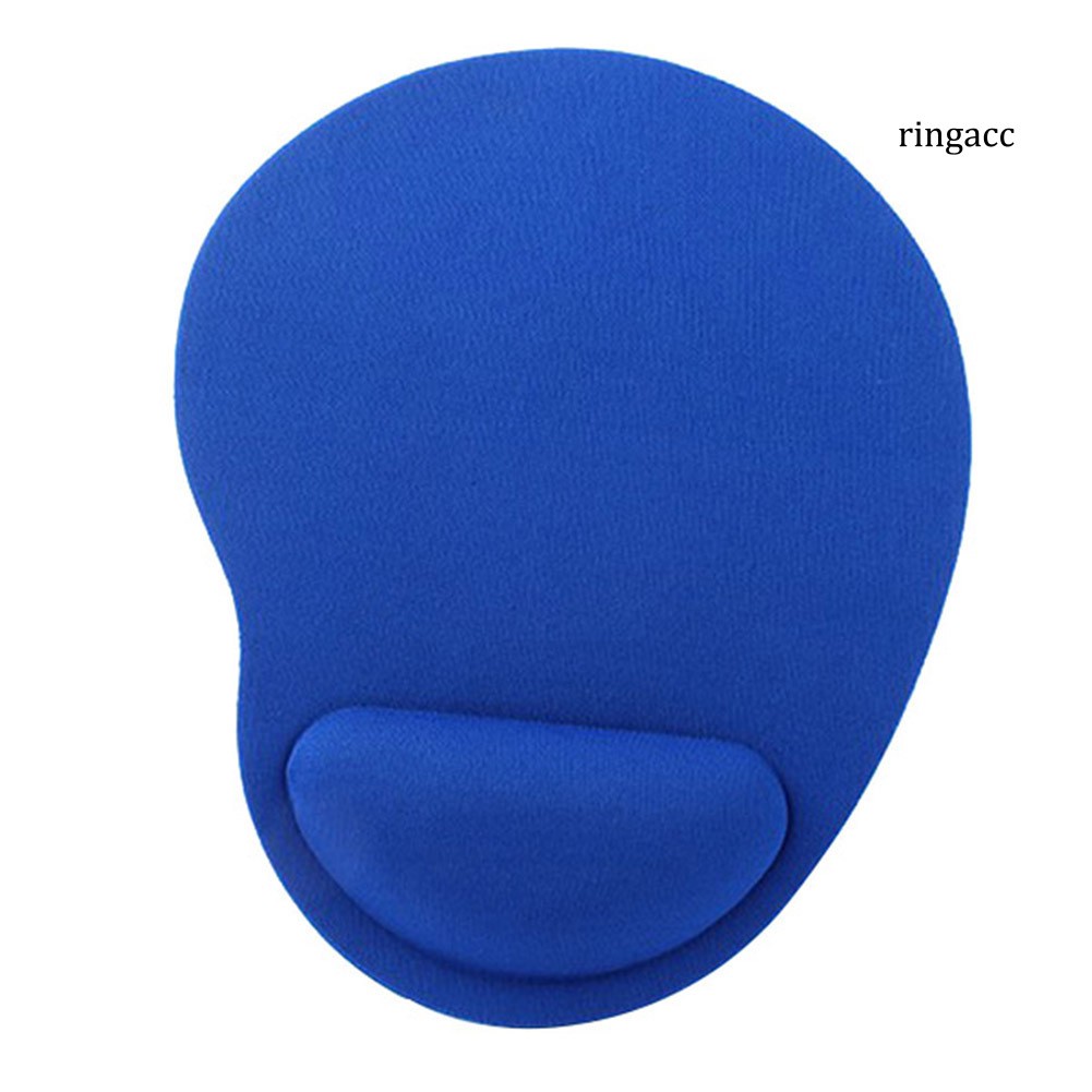 Tấm lót chuột chống trượt màu trơn có đệm cổ tay