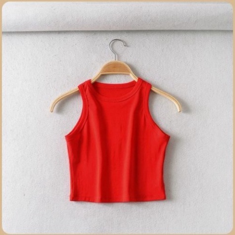 Áo thun nữ  Áo 3 lỗ Croptop nữ⚡GIÁ RẺ ⚡áo 3 lỗ ôm chất liệu thun cotton 100% co dãn mạnh - men87_store